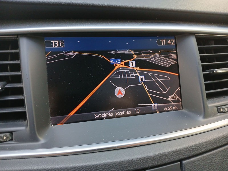 Recambio de pantalla multifuncion para peugeot 508 sw i (8e_) 2.2 hdi referencia OEM IAM   