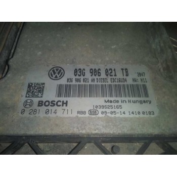 Recambio de centralita motor uce para skoda octavia berlina (1z3) elegance referencia OEM IAM 03G906021TB  