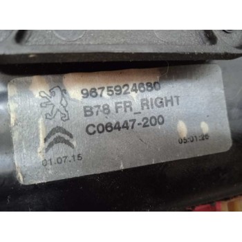 Recambio de elevalunas delantero derecho para citroën c4 picasso intensive referencia OEM IAM 9675924680 ELÉCTRICO SOLO MECANISM