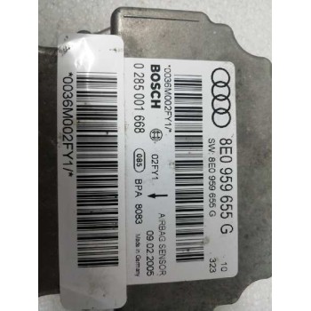 Recambio de centralita airbag para audi a4 avant (8e) 2.0 tdi referencia OEM IAM 8E0959655G 0285001668 