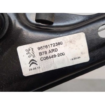 Recambio de elevalunas trasero derecho para citroën c4 picasso intensive referencia OEM IAM 9676172380 ELÉCTRICO SOLO MECANISMO