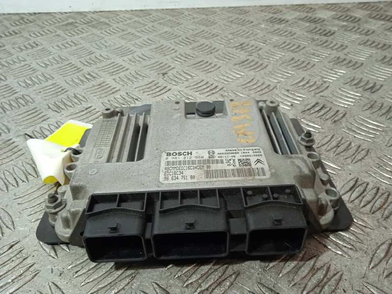 Recambio de centralita motor uce para citroën c4 grand picasso sx referencia OEM IAM 9663476180 0281012980 