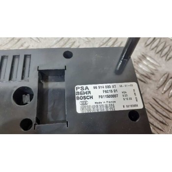 Recambio de mando climatizador para citroën xsara picasso 1.6 hdi 110 exclusive referencia OEM IAM 96514030XT F011500007 
