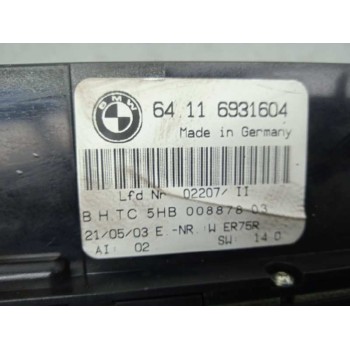 Recambio de mando climatizador para bmw serie 3 berlina (e46) 318d referencia OEM IAM 6931604 64116931604 