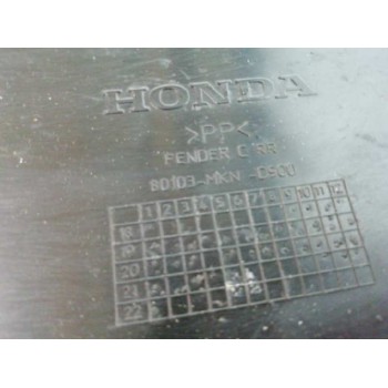 Recambio de plasticos para honda cbr 650r cbr 650r referencia OEM IAM 80103MKND500 GUARDABARROS TRASERO 