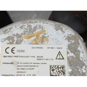 Recambio de kit airbag para cupra formentor (km7, kmp) 2.0 tdi 4drive referencia OEM IAM 5FG857003K  