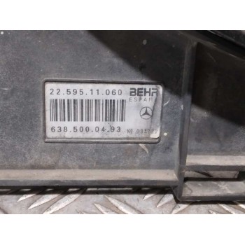 Recambio de electroventilador para mercedes-benz vito (w638) combi 110 d euro 2 (638.174) referencia OEM IAM 6385000493  