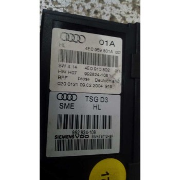 Recambio de motor elevalunas trasero izquierdo para audi a8 (4e2) 3.7 quattro referencia OEM IAM 4E0959801A  