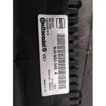Recambio de mando climatizador para seat ibiza (6j5) reference referencia OEM IAM 6J0820043A  