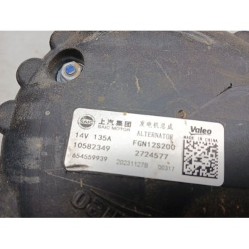 Recambio de alternador para mg zs suv (azs1) 1.5 vti referencia OEM IAM 10582349 654559939 2724577