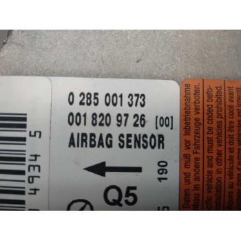 Recambio de centralita airbag para mercedes-benz clase c (w203) berlina 220 cdi (203.006) referencia OEM IAM 0018209726 02850013
