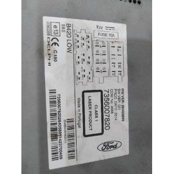 Recambio de sistema audio / radio cd para ford ka (ccu) grand prix iii referencia OEM IAM 7356007820  
