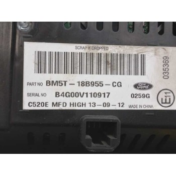 Recambio de display para ford focus lim. (cb8) edition referencia OEM IAM BM5T18B955CG  