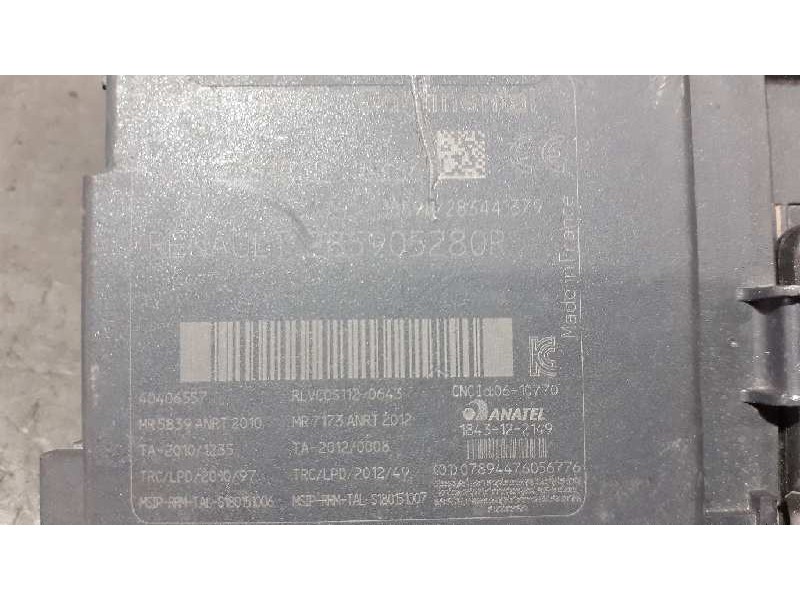 Recambio de conmutador de arranque para renault clio iv 0.9 referencia OEM IAM 285905280R MODULO ELECTRONICO 