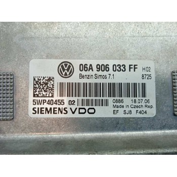 Recambio de centralita motor uce para seat leon (1p1) comfort limited referencia OEM IAM 06A906033F 5WP40455 