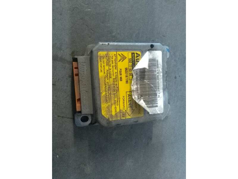 Recambio de centralita airbag para citroën xsara picasso 1.6 16v exclusive referencia OEM IAM 9632167780 9632167780 