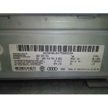 Recambio de modulo electronico para audi a8 (4e2) 3.7 quattro referencia OEM IAM 4E0035541 4E0035541 4E0910541B