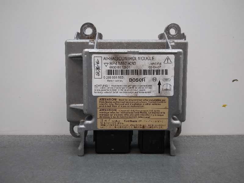 Recambio de centralita airbag para mazda 3 berlina (bk) 1.6 crdt active referencia OEM IAM 0285001553 BP4M57K30 