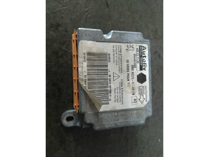 Recambio de centralita airbag para peugeot 206 berlina x-line referencia OEM IAM 9644903380 9644903380 