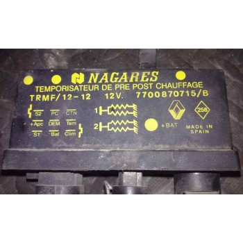 Recambio de caja precalentamiento para renault megane i berlina hatchback (ba0) 1.9 d europa referencia OEM IAM 7700870715  