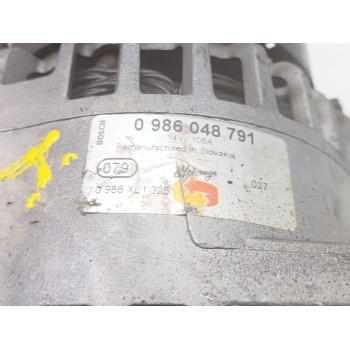 Recambio de alternador para opel astra h (a04) 1.9 cdti (l48) referencia OEM IAM 0986048791 0986xl1325 13117236