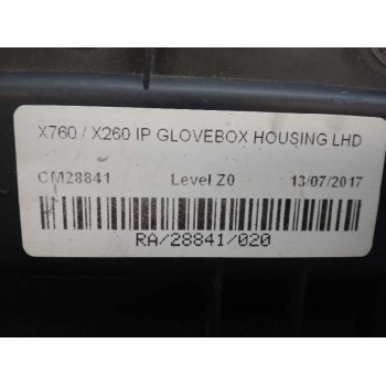 Recambio de guantera para jaguar xe portfolio awd referencia OEM IAM CM28841 GX73060K63AA 