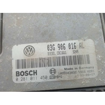 Recambio de centralita motor uce para volkswagen touran (1t1) highline referencia OEM IAM 03G906016AL 0281011450 