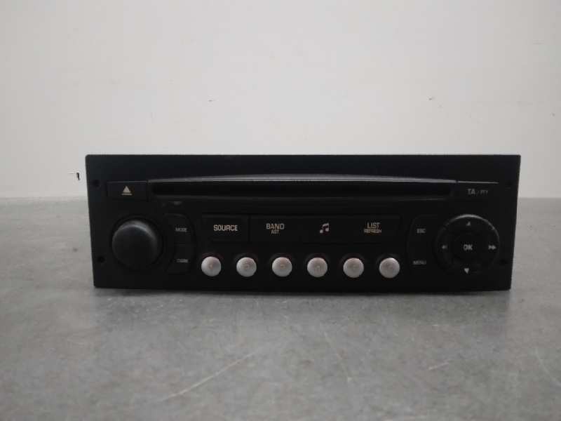 Recambio de sistema audio / radio cd para citroën c3 exclusive referencia OEM IAM 96750215XT  