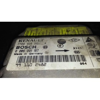 Recambio de centralita airbag para renault clio ii fase i (b/cbo) 1.2 referencia OEM IAM 0285001157 0285001157 