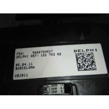 Recambio de mando multifuncion para peugeot 3008 1.6 hdi fap referencia OEM IAM 96667322XT  