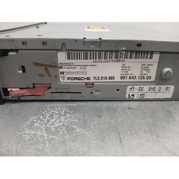 Recambio de sistema dvd para porsche cayenne (9pa) 3.2 referencia OEM IAM 7l5919969  