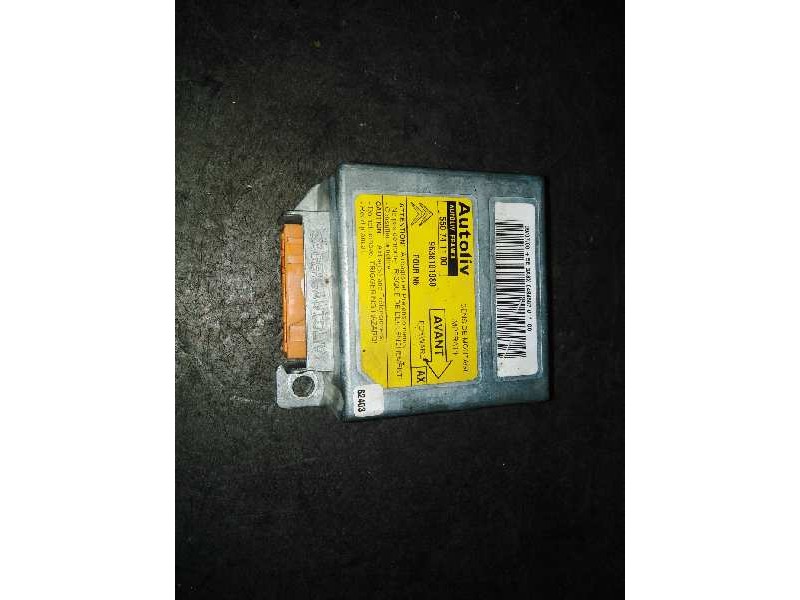 Recambio de centralita airbag para citroën xsara berlina 2.0 hdi sx (66kw) referencia OEM IAM 9638101980 9638101980 