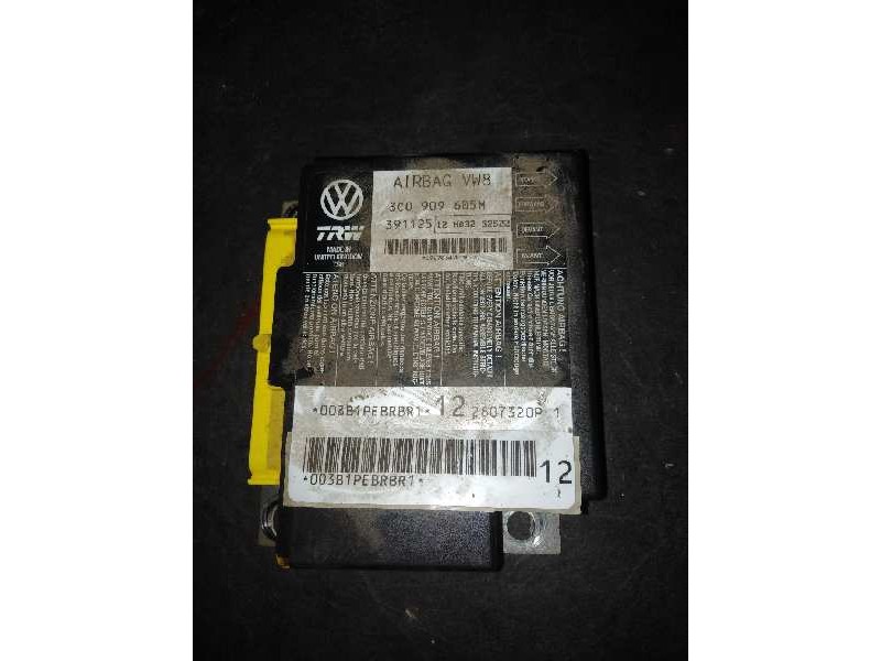 Recambio de centralita airbag para volkswagen passat berlina (3c2) 2.0 tdi referencia OEM IAM 3C0909605M 3C0909605M 3C0909605M
