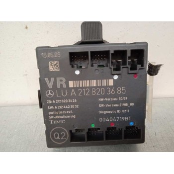 MODULO ELECTRONICO A2128203685 PUERTA DELANTERA DERECHA