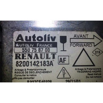 Recambio de centralita airbag para renault laguna ii (bg0) authentique referencia OEM IAM 8200142183A 8200142183A 