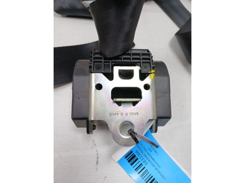 Recambio de cinturon seguridad trasero izquierdo para volkswagen golf vi (5k1) rabbit bluemotion referencia OEM IAM 617980700000