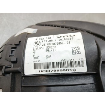 Recambio de cuadro instrumentos para bmw serie 1 lim. (f20) 118d referencia OEM IAM 10108338 9379959-01 9232892