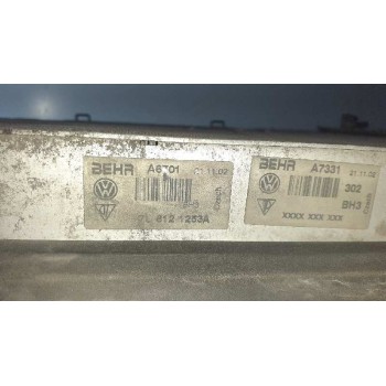 Recambio de radiador agua para volkswagen touareg (7la) tdi v10 referencia OEM IAM 7L61211253A AUTO 