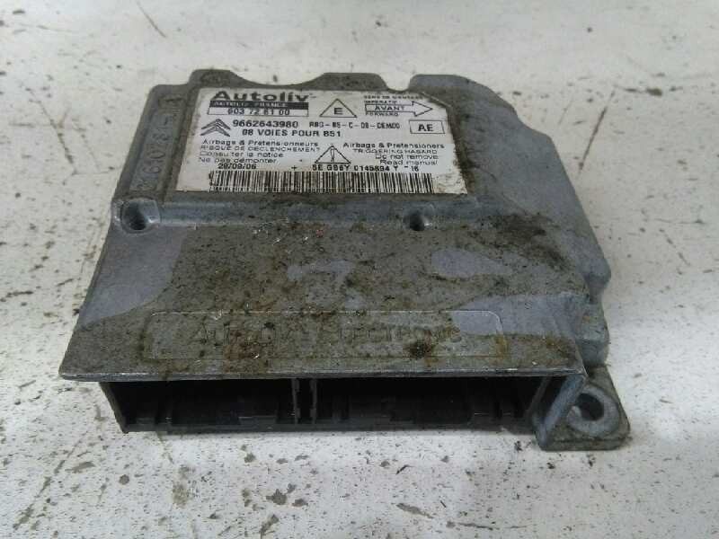 Recambio de centralita airbag para citroën c4 berlina collection referencia OEM IAM 9662643980 9662643980 