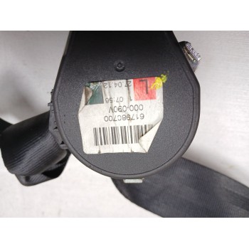 Recambio de cinturon seguridad trasero izquierdo para volkswagen golf vi (5k1) rabbit bluemotion referencia OEM IAM 617980700000