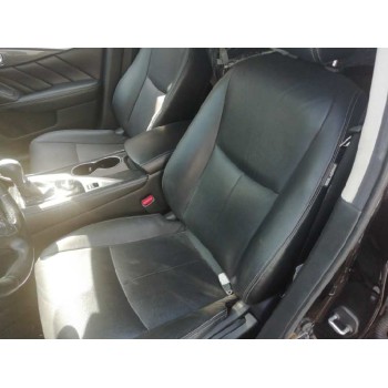 JUEGO ASIENTOS COMPLETO CUERO NEGRO REGULACION MANUAL