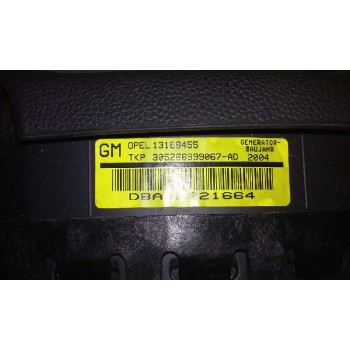 Recambio de airbag delantero izquierdo para opel astra h berlina cosmo referencia OEM IAM 13168455  