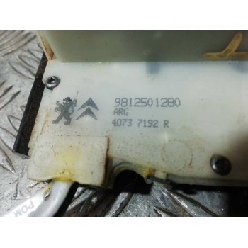 Recambio de cerradura puerta trasera izquierda para peugeot 208 gt line referencia OEM IAM 9812501280  