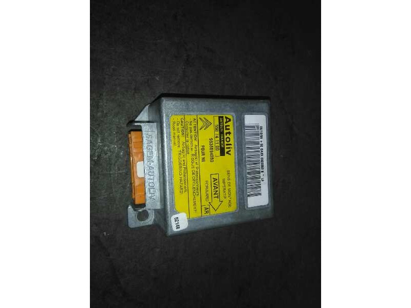 Recambio de centralita airbag para citroën xsara berlina 1.4i sx referencia OEM IAM 9636894280 9636894280 