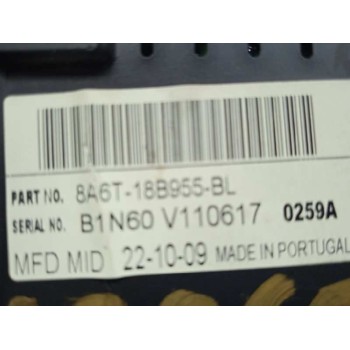 Recambio de display para ford fiesta (cb1) ambiente referencia OEM IAM 8A6T18B955BL  