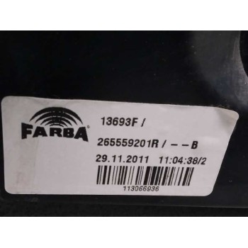 Recambio de piloto trasero izquierdo para renault fluence z.e. dynamique referencia OEM IAM 265559201R  