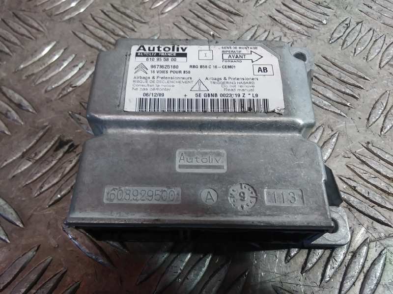 Recambio de centralita airbag para citroën c4 grand picasso exclusive plus referencia OEM IAM 9673625180 REF AUTOLIV 610955800 