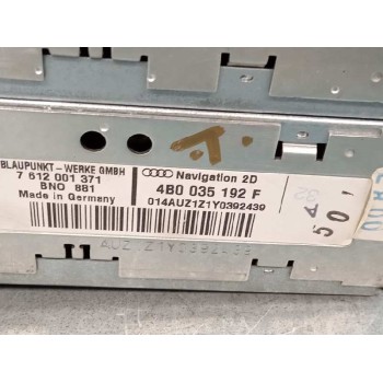 Recambio de sistema navegacion gps para audi a6 berlina (4b2) 2.5 tdi referencia OEM IAM 4B0035192F  
