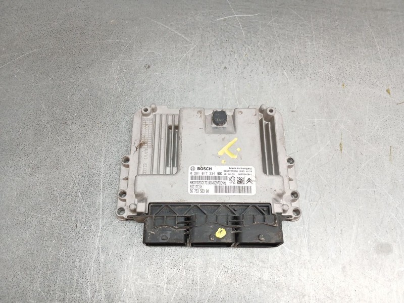 Recambio de centralita motor uce para peugeot partner tepee 1.6 hdi 90 4x4 referencia OEM IAM 0281017334 9675352380 