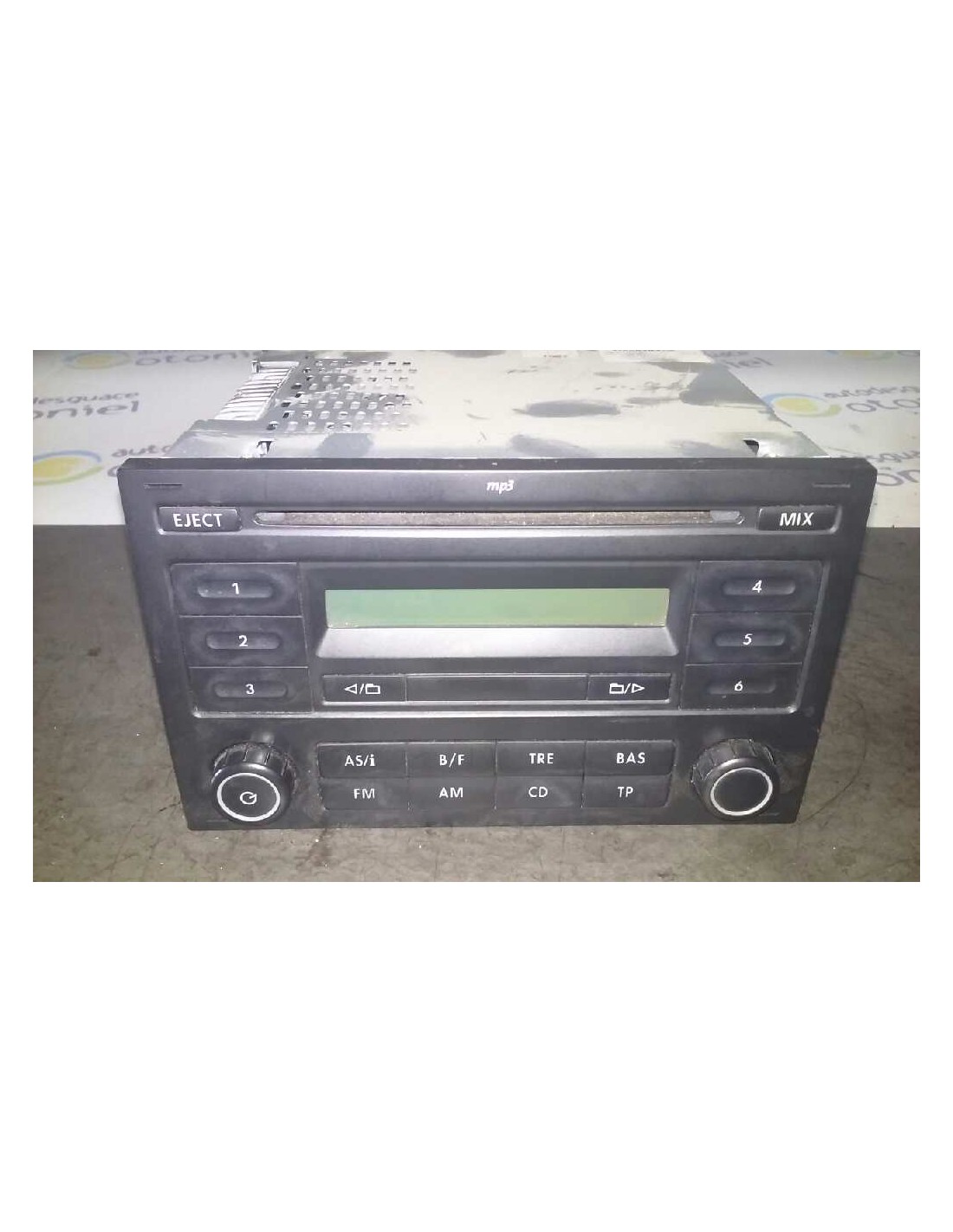 Recambio de sistema audio / radio cd para volkswagen polo (9n3) advance  referencia OEM IAM 6Q0035152D 6Q0035152DI
